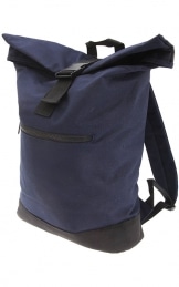 Bagbase Roll-Top Rucksack, Marineblau